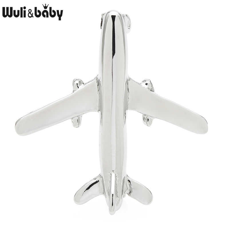 Plated Metal Airplane Lapel Pin Plated Metal Airplane Lapel Pin