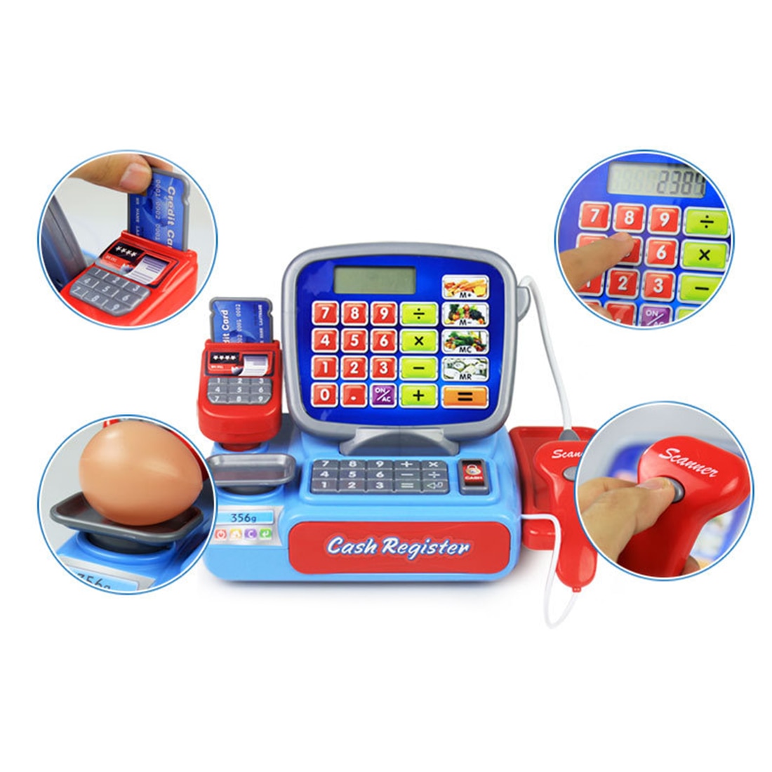 Play Cash Register Kid's Toys