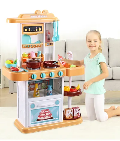 Play Kitchen Set Kids Pretend Toys