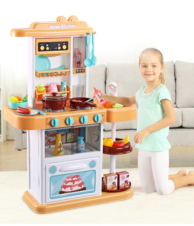 Play Kitchen Set Kids Pretend Toys Play Kitchen Set Kids Pretend Toys