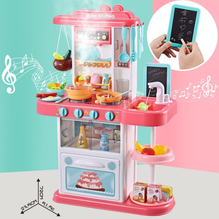Play Kitchen Set Kids Pretend Toys