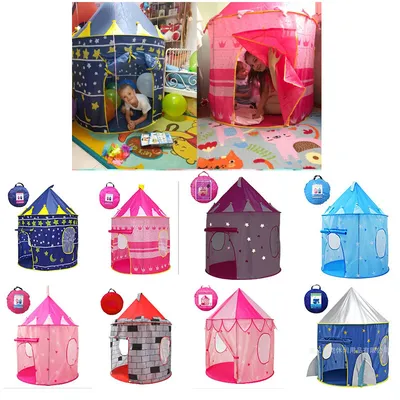 Playhouse Tent Kids Playing Castle