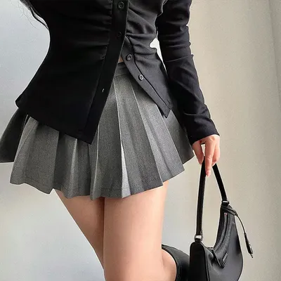 Pleated Skirt with Shorts Women Sexy High Waist White Black A-line Korean Gyaru Mini Tennis Skirt School Girl Summer Pleated Skirt with Shorts Women Sexy High Waist White Black A-line Korean Gyaru Mini Tennis Skirt School Girl Summer
