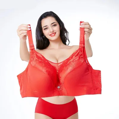 Plus Size Big Size Bras for Women D E F G Cup Bra 115F 120G Bra Push Up Large Bras Female ull Cup Big Size Bras for