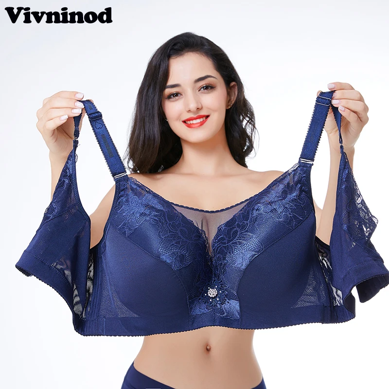 Plus Size Big Size Bras for Women D E F G Cup Bra 115F 120G Bra Push Up Large Bras Female ull Cup Big Size Bras for