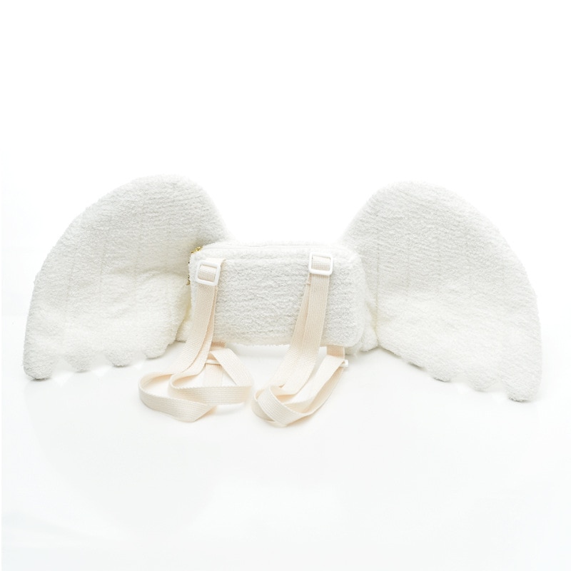 Plush Angel Wing Backpack Plush Angel Wing Backpack