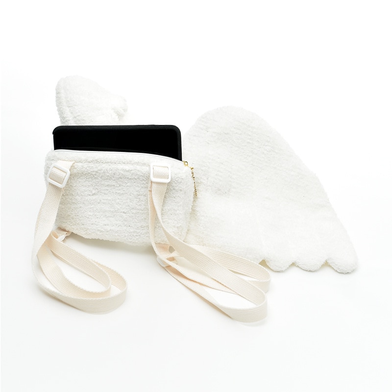 Plush Angel Wing Backpack Plush Angel Wing Backpack