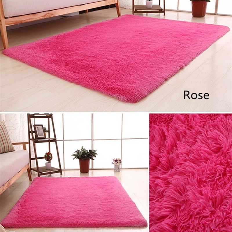 Plush Area Rug Nonslip Carpet