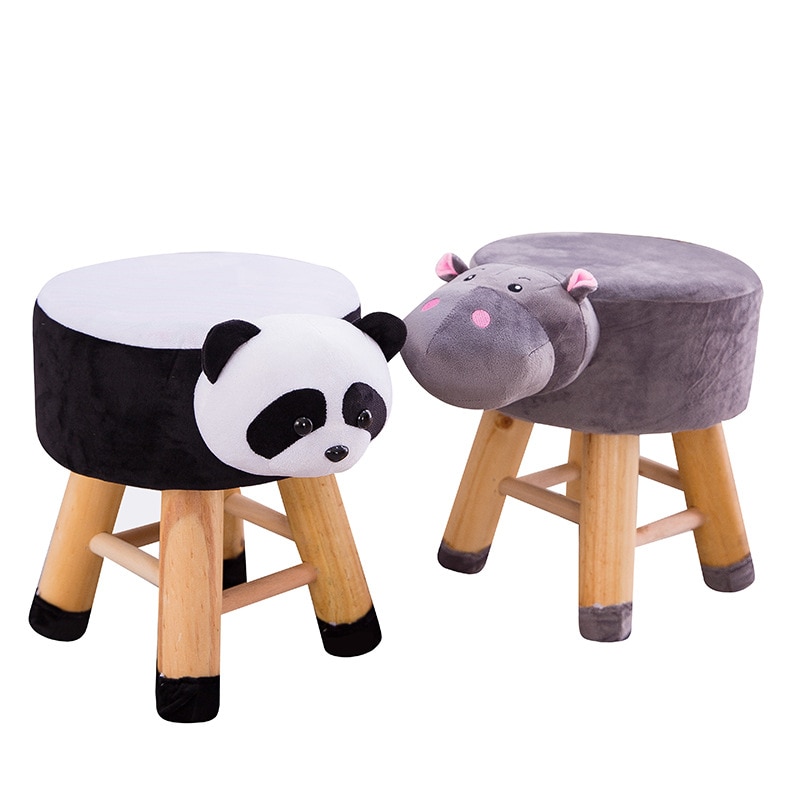 Plush Cover Stool Kids Animal Chair Plush Cover Stool Kids Animal Chair