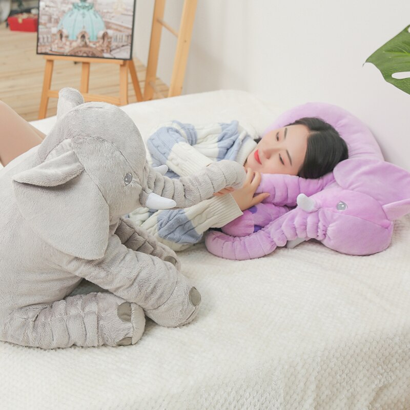 Plush Elephant Stuffed Animal Pillow