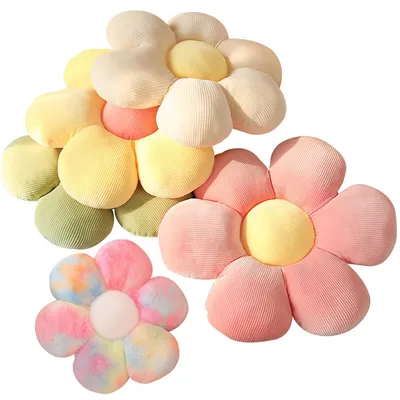 Plush Flower Pillow Decor Cushion Plush Flower Pillow Decor Cushion