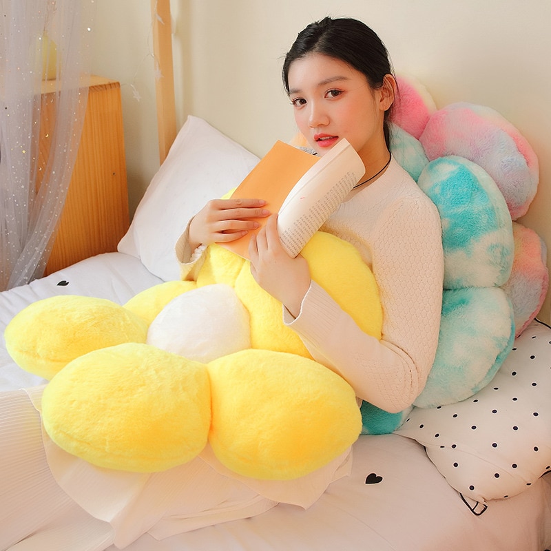 Plush Flower Pillow Decor Cushion Plush Flower Pillow Decor Cushion