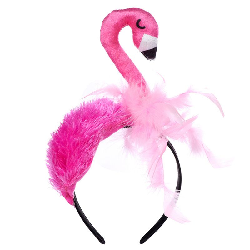 Plush Funny Flamingo Headband Plush Funny Flamingo Headband