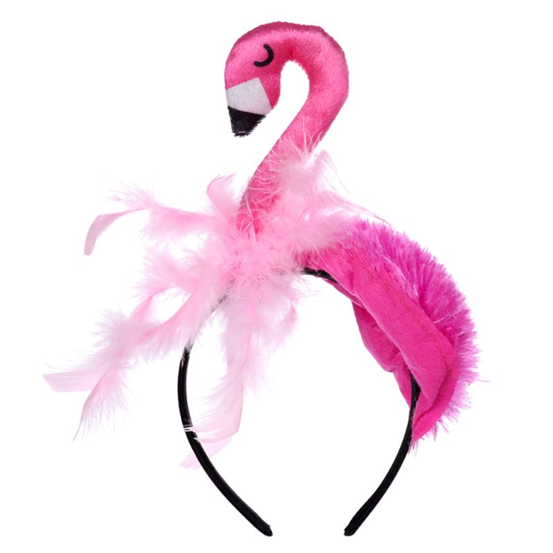 Plush Funny Flamingo Headband Plush Funny Flamingo Headband