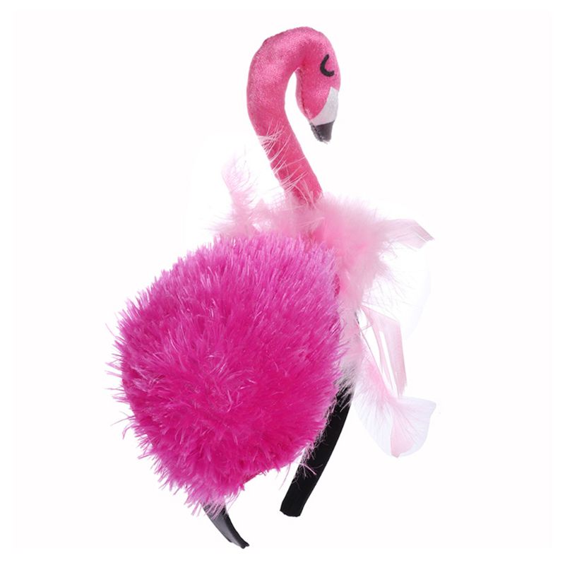 Plush Funny Flamingo Headband Plush Funny Flamingo Headband