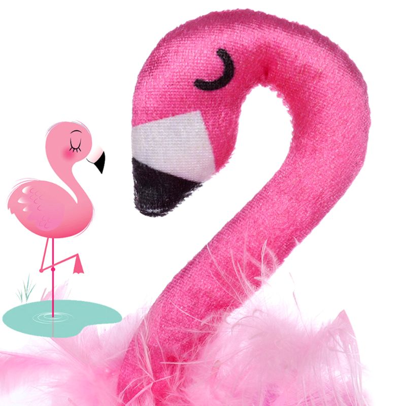 Plush Funny Flamingo Headband Plush Funny Flamingo Headband