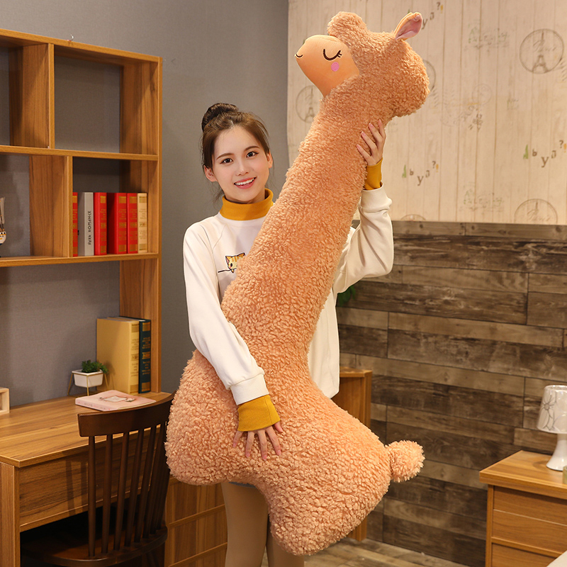 Plush Long Body Alpaca Pillow