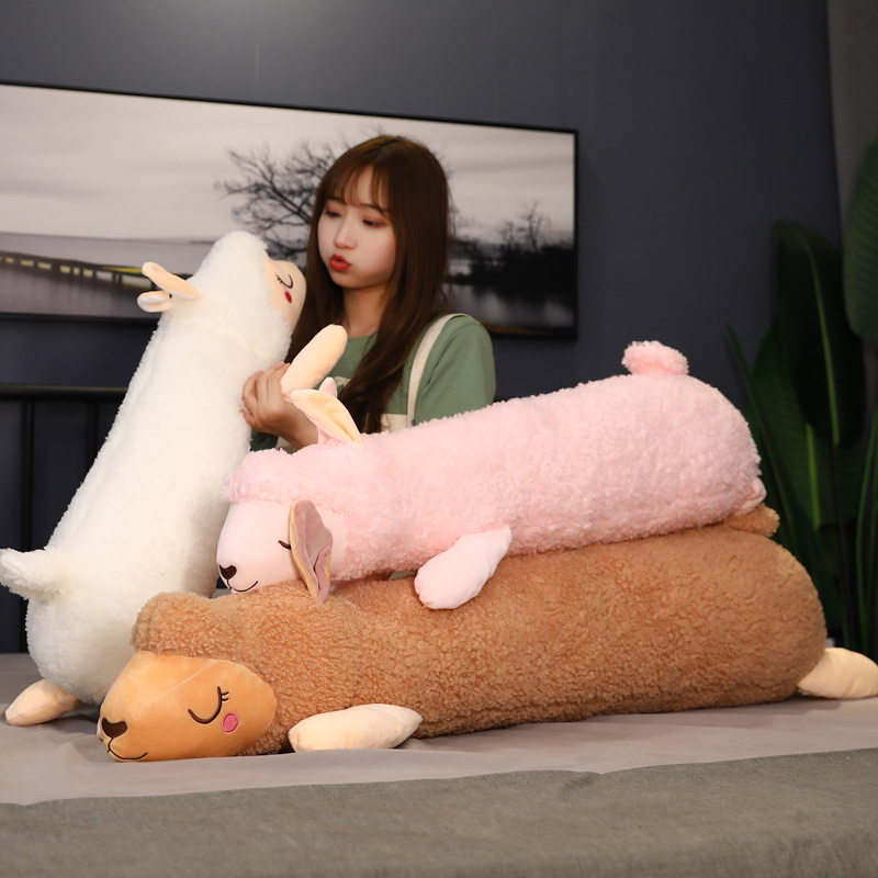 Plush Long Body Alpaca Pillow
