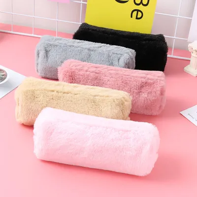 Plush Pencil Case Stationery Pouch