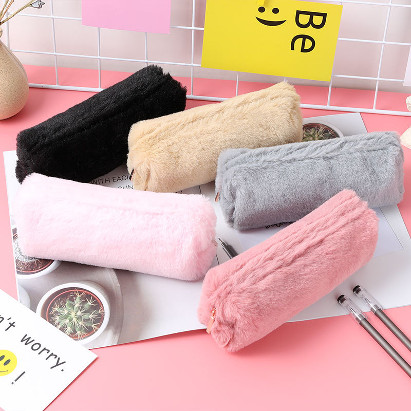 Plush Pencil Case Stationery Pouch