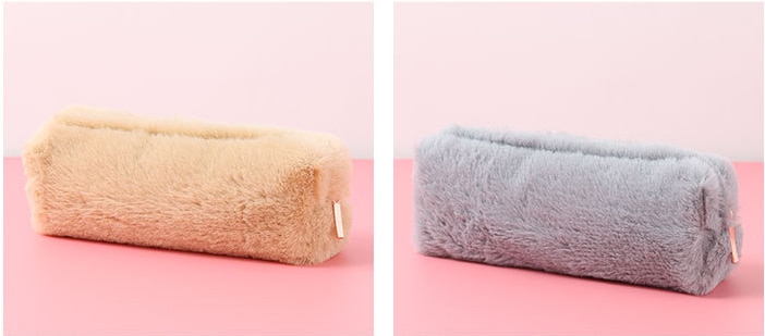 Plush Pencil Case Stationery Pouch