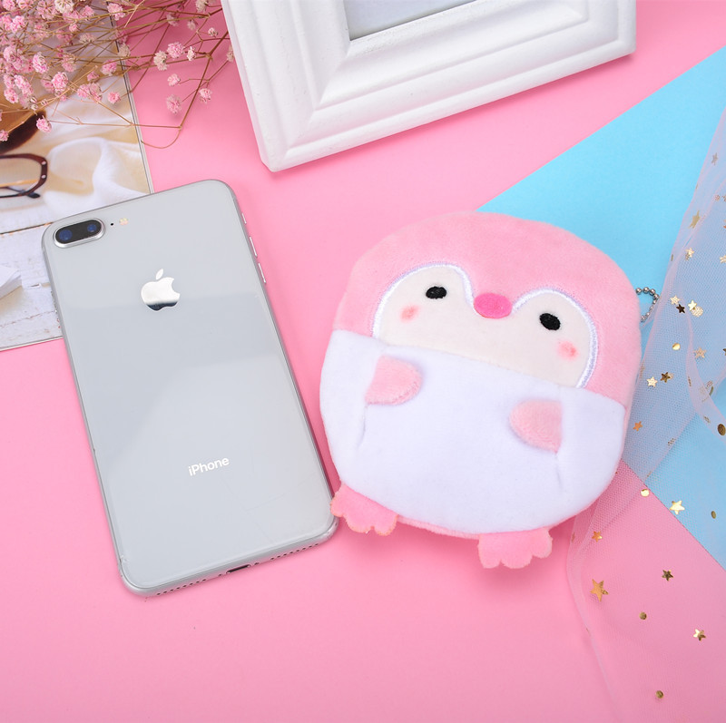 Plush Penguin Coin Purse and Keychain