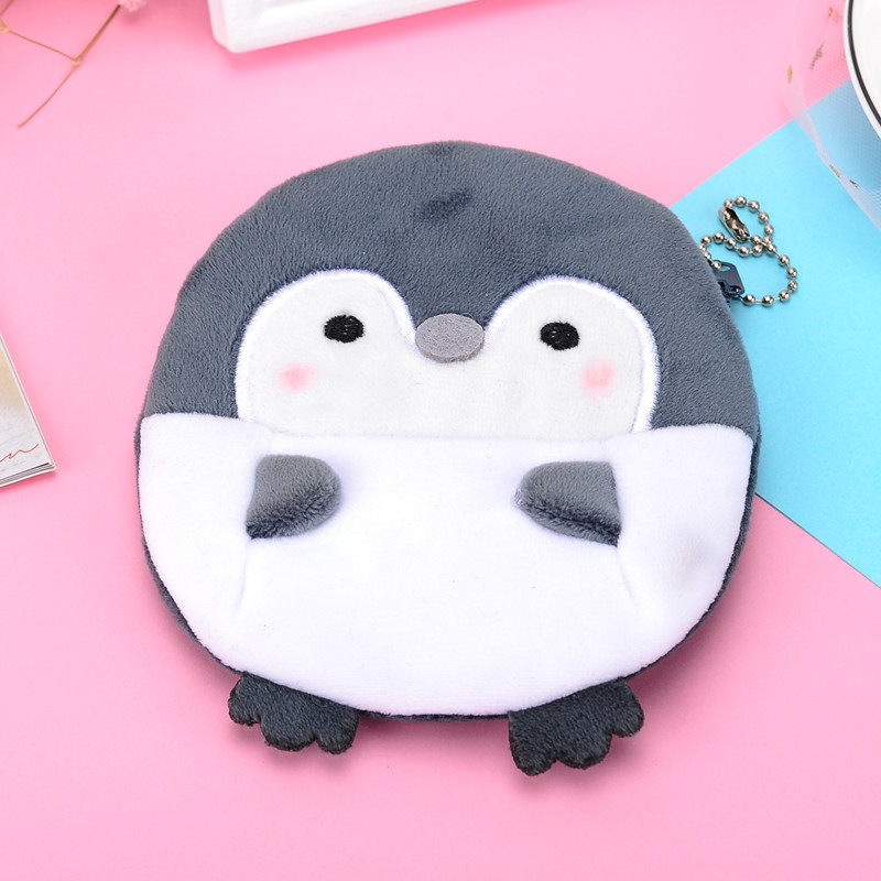 Plush Penguin Coin Purse and Keychain