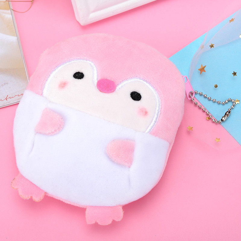 Plush Penguin Coin Purse and Keychain