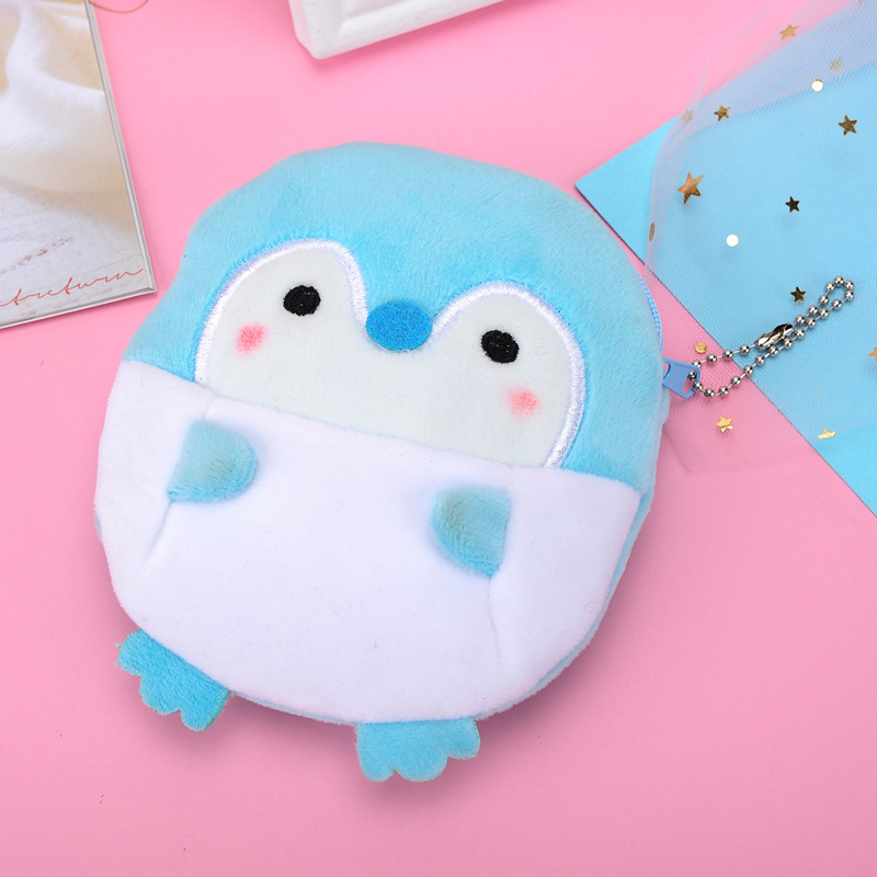 Plush Penguin Coin Purse and Keychain