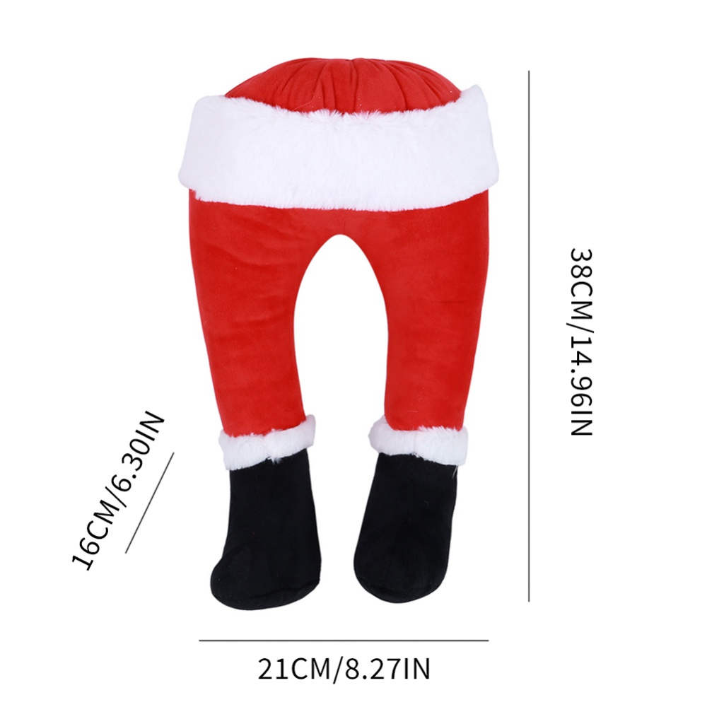 Plush Santa Legs for Christmas Tree Plush Santa Legs for Christmas Tree