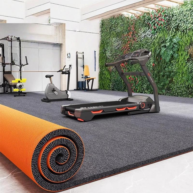 Plush Shockproof Carpet for Gaming Chairs Bedroom Decoration Anti-Slip Running Noise Reduction Gym Floor Mats Protector