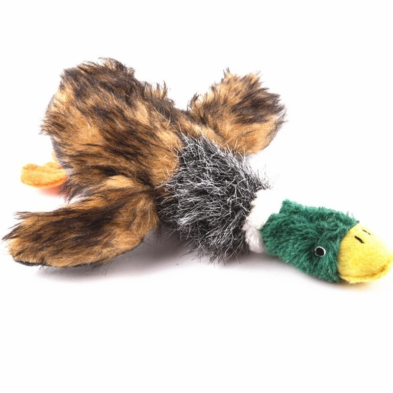 Plush Squeaking Duck Dog Toy Plush Squeaking Duck Dog Toy