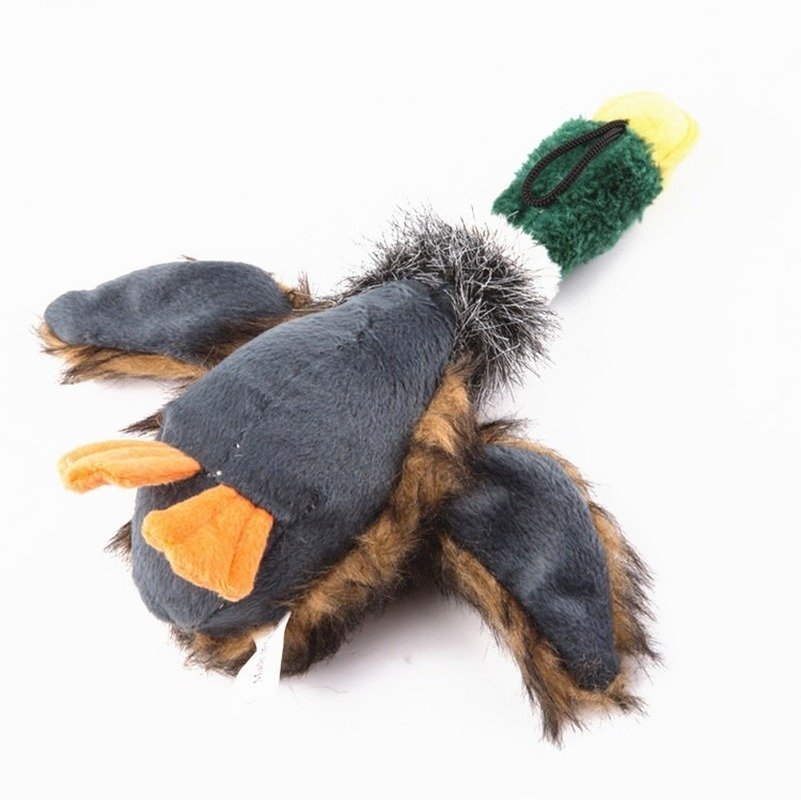 Plush Squeaking Duck Dog Toy Plush Squeaking Duck Dog Toy