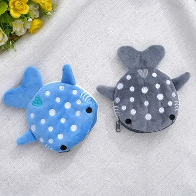 Plush Whale Shark Coin Purse