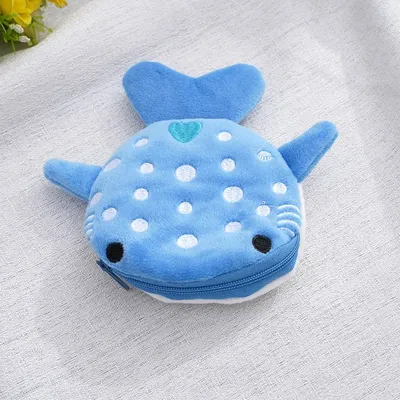 Plush Whale Shark Coin Purse