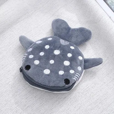 Plush Whale Shark Coin Purse
