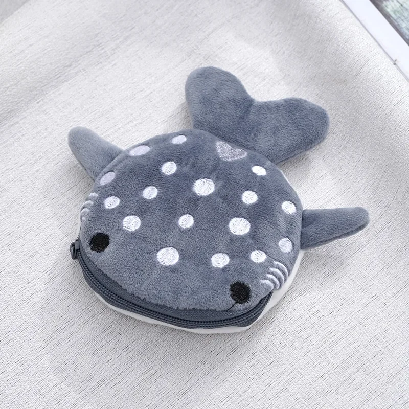 Plush Whale Shark Coin Purse