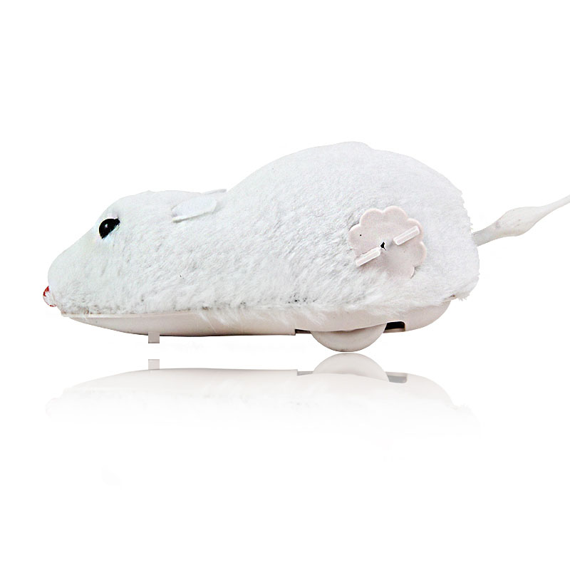 Plush Wind Up Mouse Toy
