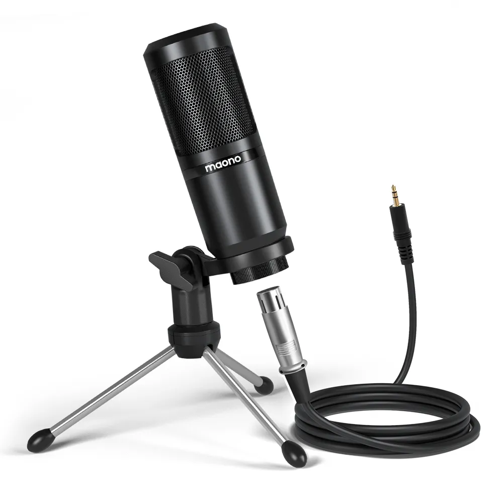PM360TR Condenser Microphone Podcast Microphone 3.5mm Mic for Computer,Laptop,Phone,Sound Card,YouTube,Gaming,Recording PM360TR Condenser Microphone Podcast Microphone 3.5mm Mic for Computer,Laptop,Phone,Sound Card,YouTube,Gaming,Recording