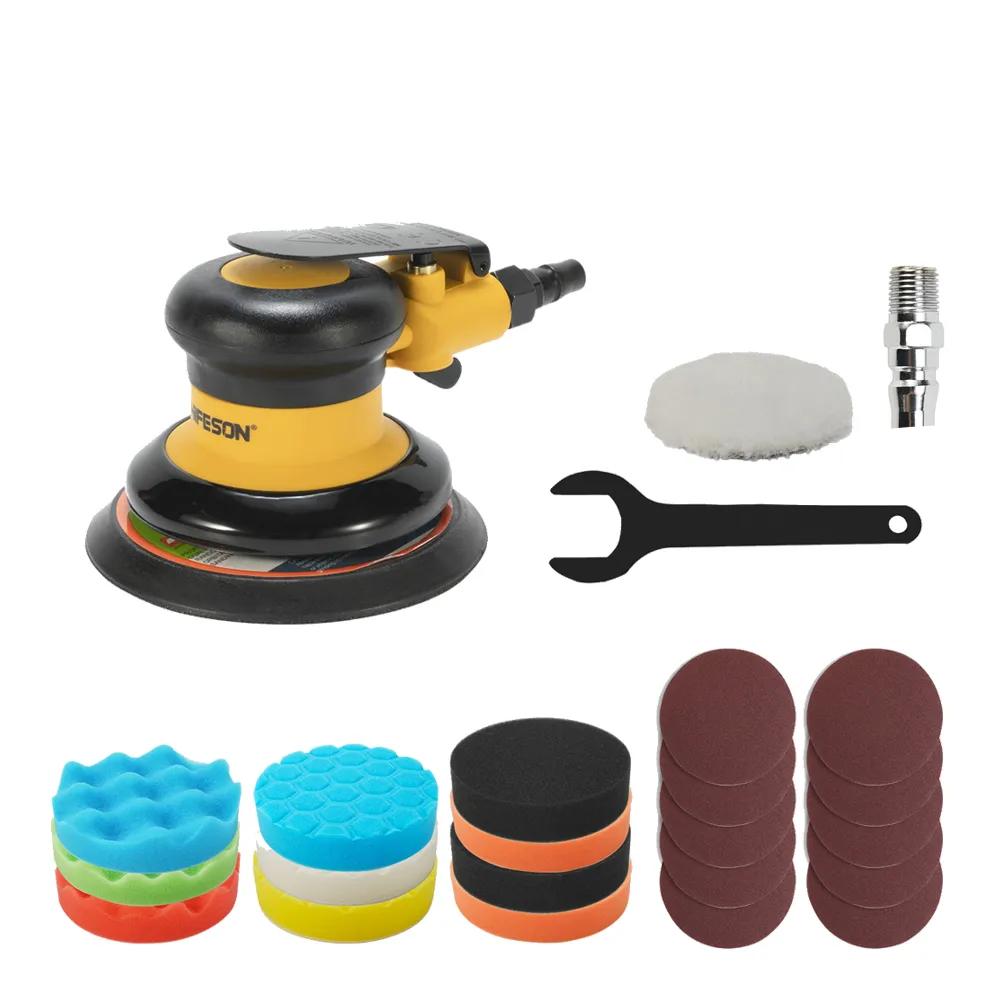 Pneumatic Orbital Sander Air Grinder 125mm Vacuum Eccentric Polishing/Grinding Machine Pneumatic Tools Pneumatic Orbital Sander Air Grinder 125mm Vacuum Eccentric Polishing/Grinding Machine Pneumatic Tools