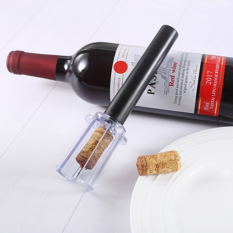 Pneumatic Pump Wine Opener Bottle Opener Corkscrew With Stainless Steel Needle Pin Type Cork Out Tool Easy To Clean Pneumatic Pump Wine Opener Bottle Opener Corkscrew With Stainless Steel Needle Pin Type Cork Out Tool Easy To Clean
