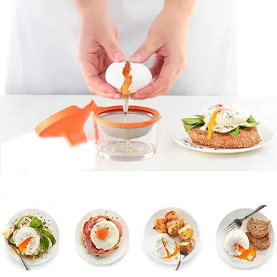 Poached Egg Cooker Poaching Tool (2 PCs) Poached Egg Cooker Poaching Tool (2 PCs)