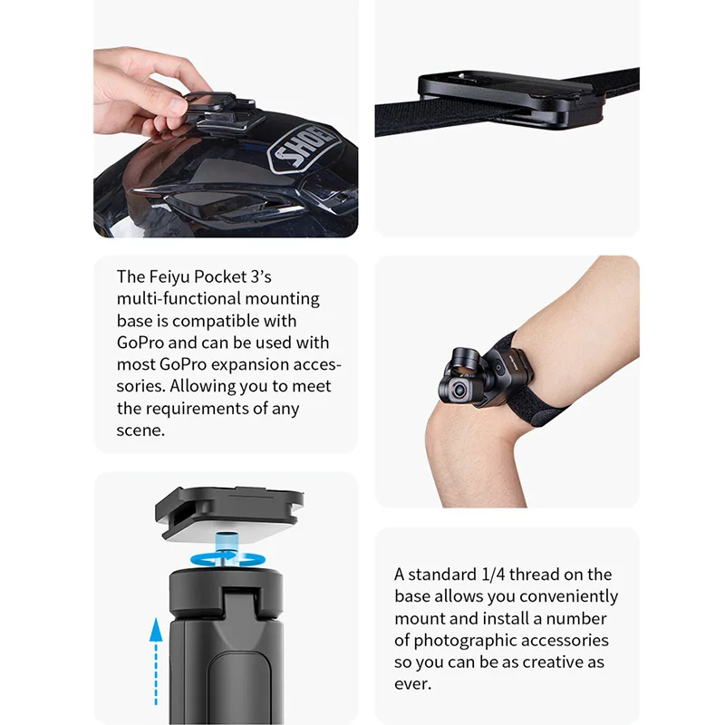 Pocket 3 Kit Cordless Detachable 3-Axis Stabilizer Gimbal Camera 4K60fps Footage Magnetic Attach AI Tracking Pocket 3 Kit Cordless Detachable 3-Axis Stabilizer Gimbal Camera 4K60fps Footage Magnetic Attach AI Tracking