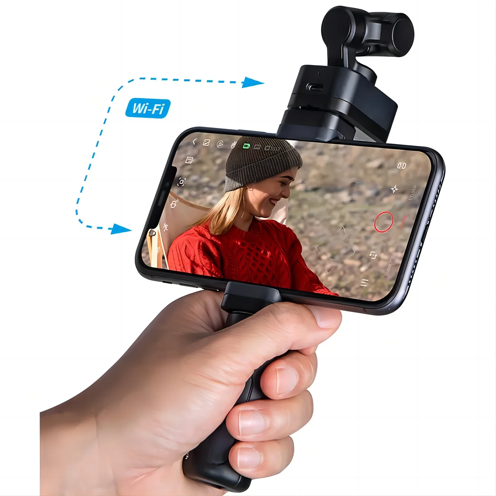 Pocket 3 Kit Cordless Detachable 3-Axis Stabilizer Gimbal Camera 4K60fps Footage Magnetic Attach AI Tracking Pocket 3 Kit Cordless Detachable 3-Axis Stabilizer Gimbal Camera 4K60fps Footage Magnetic Attach AI Tracking