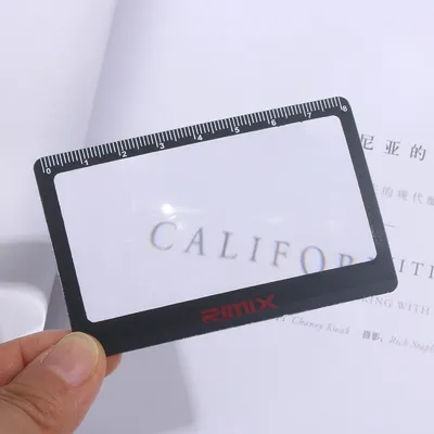 Pocket Credit Card Size Magnifier