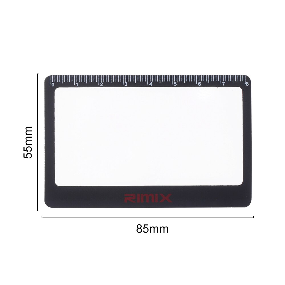 Pocket Credit Card Size Magnifier