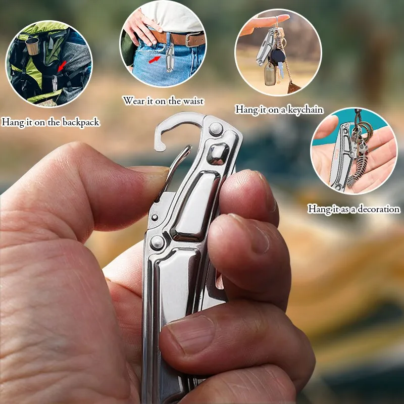 Pocket Folding Fruit Knife Stainless Steel Outdoor Knife with Non-slip Handle for Kitchen Accessories Pocket Folding Fruit Knife Stainless Steel Outdoor Knife with Non-slip Handle for Kitchen Accessories