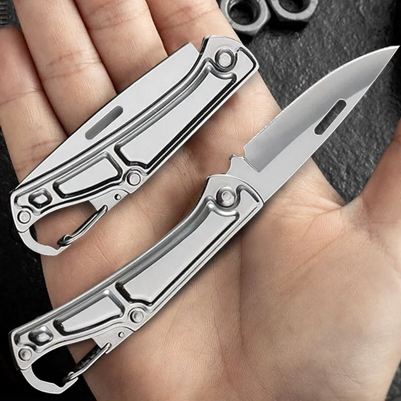 Pocket Folding Fruit Knife Stainless Steel Outdoor Knife with Non-slip Handle for Kitchen Accessories Pocket Folding Fruit Knife Stainless Steel Outdoor Knife with Non-slip Handle for Kitchen Accessories
