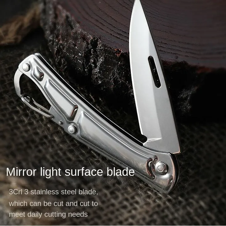 Pocket Folding Fruit Knife Stainless Steel Outdoor Knife with Non-slip Handle for Kitchen Accessories Pocket Folding Fruit Knife Stainless Steel Outdoor Knife with Non-slip Handle for Kitchen Accessories