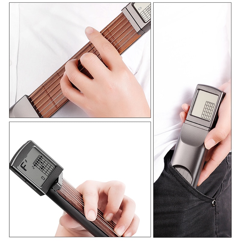 Pocket Guitar 6-Tone Portable Instrument Pocket Guitar 6-Tone Portable Instrument